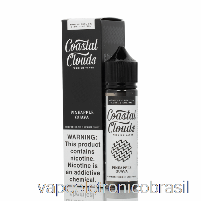 Vape Vaporesso Abacaxi Goiaba - Nuvens Costeiras Co. - 60ml 0mg